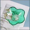 Formen Blumenschale Harzformplatte Schmuck Schmuck Schmuck Tablett DIY Craft Mod Drop Lieferwerkzeuge Ausrüstung Dhgarden Dhexj