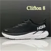 Shoes Running One Bondi Clifton 8 Carbon x and All Black Blue Red White and Womens Shoes