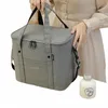 Sac à lunch pour hommes / femmes, grande boîte de glacière réutilisable avec bandoulière Cam Picnic Sac pour les adolescents et les travailleurs X1ZH #