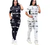 2024 NOUVEAU FEMMES DU NOUVEAU FEMMES Deux pièces Set Femme's Tracksuits d'été Nouveau ensemble d'alphabet de loisir en plein air Printing pour femmes