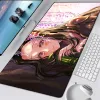 Pads Большой игровой мышь Pad XXL Computer Mousepad PC Gamer Mouse Mate Ноутбук Mausepad Demon Slayer Kamado Nezuko Клавиатура настольная панель