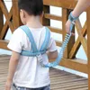 As transportadoras lingam as mochilas da pulseira de caminhada ao ar livre de dupla finalidade com o cinto de segurança infantil anti -perda de pulseira para crianças aprendizado e acessórios Q240416