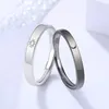 Clusterringe 2 PCs Sun Moon Matching Paar Freundschaftsliebhaber Offen einstellbarer Ring Engagement Hochzeitsliebhaber Kit Valentinstag Geschenk