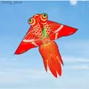 Acessórios para pipa Delivery Delivery Fish Kit Flying Swallow Kit Childrens Toy Scroll Weifang Kit Factory Handcart Goldfish Centipede Square Bird Kit Y240416