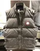 Canadian USA popularność zimowa na zewnątrz kamizelki luksusowe bodywararmer mody kurtki damskie damski projekt designerski płaszcz męski Doudoune Luxe Goose veste homme manteau