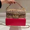 Designers Bag tote bag Women's Luxury Designer New Sequin Handbag Women's Luxury Handbag Dinner Bag Shoulder Bags Crossbody Bag Solid Color Makeup Bags Purse 27CM