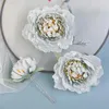 Hair Clips Pearl Hanfu Headdress For Women Clip Flower Hairpin Sticks Chinese Style Headwear Accessories Set