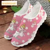 Casual Shoes WHEREISART Funny Cartoon Tooth Fairy/Dentist/Dental Pattern Girl Slip On Sneakers Brand Design Purple Summer