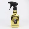 Corte de salão de salão de salão de spray de 300 ml de spray névoa de água vazia pode barbonar garrafas recarregáveis estilistas ferramentas portáteis de cabeleireiro portátil