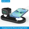 Zegarek Regulowany SportLink 2 w 1 Dock do ładowania dla iPhone'a i Apple Watch/Magsafe Charger Stojak Cell Cell Akcesoria smartwatch