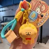 Cartoon oryginalne koreańskie szczeniak słodki, arbuz, okładka bananowa, brelok do lalki, torebka najlepszej przyjaciółki, zawieszka