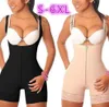 Fajas Columbianas Sexy Ganzkörper Shaper Frauen plus Größe Bauchkontrolle Unterbust Korsett Fashion Klassischer Shapewear Bodysuit 2112293728868