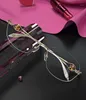 サングラスvazrobe rimless myopia glasses women 100 150エレガントな女性眼鏡フレーム女性ダイヤモンドラグジュアリーファッションアイウェアSP5863635