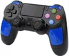 PS4 için Yeni Renkler Kablosuz Bluetooth Denetleyici Titreşim Joystick Gamepad Oyun Denetleyicisi Box Dropshi6741089 ile Sony Play Station için