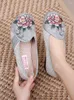 Casual Shoes Female Flat Embroidered Springautumn Single National Wind Restoring Ancient Ways Flax Cloth Mother Soft Bottom
