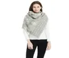 Höst- och vinter Nytt slipsfärgat Tassel Silk Sarf Fashion Trend Decorative Shawl5374916