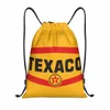 Aangepaste Texaco Gift Drawring Bag voor Shop Yoga Backpacks Men Women Sports Gym Sackpack B2YP#