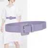 Waist Chain Belts Purple Belts For Women Wide Red Corset Belt Female Jeans Waistband Big Dress Cummerbunds Coat Leather StrapL240416