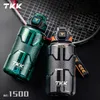 TKK 1500ml Sports Water Bottle with Tea Drain Fliter TRITAN Large Capacity Cup Outdoor Gym Kettle BPAFree 240407