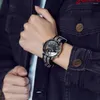 Relógios automáticos de relógios automáticos para homens mecânicos slow wind lede de aço inoxidável strap luxury Luxury Limited recloj hombre baratos