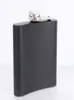 Matt Black 6oz Liquor Hip Flask Scurd Cap100 304ステンレススチールレーザー溶接パーソナライズロゴ105 V21615526