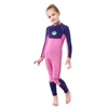 SLINX Kids 3MM Neoprene UV Protection Wetsuit Childrens Diving Suit One Piece Swimsuit for Snorkeling Scuba Surfing 240416