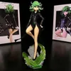 Action Toy Figures 23cm One Punch-Man Anime Figure Senritsu No Tatsumaki S-Class Hero Standing Action Figure Staty Ornament Model Doll Gift Toys Y240415