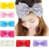 Accessori per capelli per bambini Toddler ragazza carina ragazza per bambini a filo per capelli a fascia turbante copricapo di pizzo bowknot ragazze bandiera per capelli ll