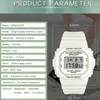 Armbandsur sanda mode kvinnors klockor 30 m vattentät led digital klocka för kvinnliga klocka damer sport armbandsur gåva
