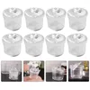 Storage Bottles 8 Pcs Ornament Jar Model Mini Candy Models Po Props Decorate Decorative Micro-landscape Decorations