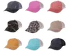 Cappelli da baseball a coda di cavallo Lavato Bunta di cotone Messy Cappelli Summer Trucker Cap Pony Cappello Unisex Cap Cappuccio Snapback per esterni Capbacks con CC L7557370