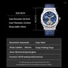 Montre-bracelets Pindu Design Mens Watches Top Fashion Business Automatic Watch Men's Imperproof Mechanical Montre Homme