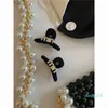 Automne et hiver Princesse Head Small Catch Clip Black Velvet Hairpin Shark Clip Hair Accessoires Femme