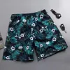 2024 Summer Swimming Shorts Trunks Men Beach Camouflage Print Quick Dry Surf Drawstring Brand Casual Beachwear 240403