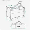 Berceau de bébé berceau portable multifonctionnel bébé berceau pliable lit bébé avec table à couches berceau rocker gamin jeu lit chambre meubles de chambre à coucher pour 0 à 6 ans l416