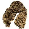 Luxuryautomn hiver nouveau léopard ridelles fascary wild dames foule classique imprimer motif coton écharpe croisée grande taille 2002760382