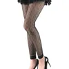 Sexy Socks Women Sexy High Waist Fishnet Footless Leggings Flower Jacquard Patterned Mesh Net Tights Black Ankle Pantyhose Stocking 240416