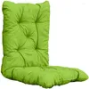 Pillow 1Pcs Outdoor Garden High Back Chair Solid Color Thick Elastic Comfortable Breathable Sun Lounger 100x50x6cm