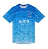 T-shirts masculins Limited New Trapstar London Mens T-shirt Short Short Unisexe Blue Shirt For Hommes Fashion HARAJUKU TEE TOES MALI-THIRTS Y2K Clothing 436 436