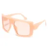 Enfants Lunettes de soleil Cool Summer Kids Big Squarel Frame Eyewear Boys UV Protection Beach Sun Glasses Fashion Girls ADUMBRAL Z7722