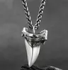 tooth Silver necklace for men silver pendant Jewelry hippop street culture mygrillz LJ2010166416165