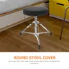 Pillow 2 Pcs Elasticized Table Covers Bar Counter Round Stool Protector Barstool Polyester Decorative Chair