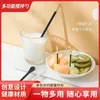 Spoons Multifunctional Mixing Spoon Japanese Kitchen Cooking Taste Tasting Light Luxury With Fruit Stickers Milk Coffee R