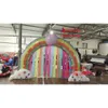 Costumi mascotte arco arcobaleno iiable, pubblicità, modello aereo, scenari meravigliosi, oggetti di scena, personalizzati dai produttori