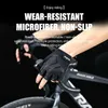Guanti ciclistici guanti ciclistici a mezzo dito uomini e donne shock silicone ad assorbimento di umori respiratori bici sportivi guanti di fitness 2022 estate new l48