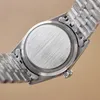 メンズウォッチマンの高品質の時計自動機械ムーブメントウォッチ40mmハードレックスクリスタル316Lステンレス鋼ストリップカレンダーウォッチモントレデフクル