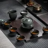 Teaware Sets Office Design Tea Set Kungfu Luxury Afternoon Chinese Advanced Gaiwan Japanese Porcelana Chinesa Household Goods