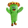 2024 Nieuwe volwassen cactus volwassenen mascotte kostuum leuk outfit pak verjaardagsfeestje Halloween Outdoor Outfit Suit