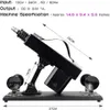 Machine sexuelle automatique à bête rugueuse avec un gros gode noir pour les femmes adore la machine masturbation pompage pistolet couple hommes toys vbtk