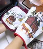 Christmas Microwave Oven Glove Christmas Baking Anti Gloves Microwave Insulation Mat Cloth Kitchen Dining Bakeware Oven Mitt6937335